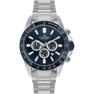 Jacques Lemans Miesten kello 1-2140F Liverpool Sininen/Teräs Ø48 mm Jacques Lemans Miesten kello 1-2140F Liverpool Sininen/Teräs Ø48 mm