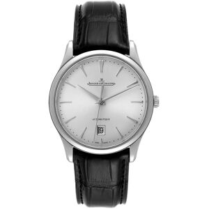 Jaeger LeCoultre Miesten kello 1238420 Master Ultra Thin Hopea/Nahka Jaeger LeCoultre Miesten kello 1238420 Master Ultra Thin Hopea/Nahka