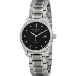 Longines Naisten kello L2.257.4.57.6 Master Musta/Teräs Ø29 mm Longines Naisten kello L2.257.4.57.6 Master Musta/Teräs Ø29 mm