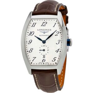 Longines Miesten kello L2.642.4.73.4 Evidenza Hopea/Nahka Longines Miesten kello L2.642.4.73.4 Evidenza Hopea/Nahka