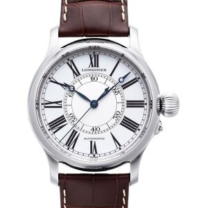 Longines Miesten kello L2.713.4.11.0 Heritage Valkoinen/Nahka Ø47.5 Longines Miesten kello L2.713.4.11.0 Heritage Valkoinen/Nahka Ø47.5