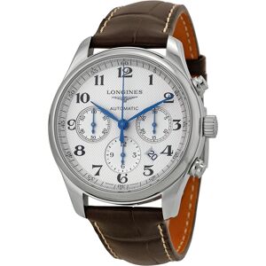 Longines Miesten kello L2.759.4.78.3 Master Hopea/Nahka Ø42 mm Longines Miesten kello L2.759.4.78.3 Master Hopea/Nahka Ø42 mm