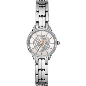 Michael Kors Naisten kello MK4411 Valkoinen/Teräs Ø22 mm Michael Kors Naisten kello MK4411 Valkoinen/Teräs Ø22 mm