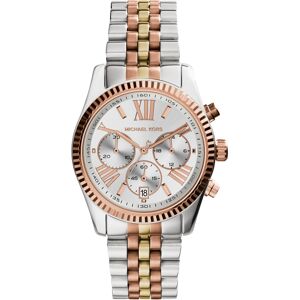 Michael Kors Naisten kello MK5735 Lexington Hopea/Punakultasävyinen Michael Kors Naisten kello MK5735 Lexington Hopea/Punakultasävyinen