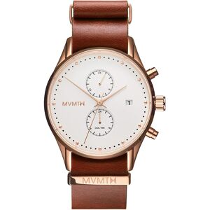 MVMT Miesten kello MV01-RGNA2 Voyager Valkoinen/Nahka Ø42 mm MVMT Miesten kello MV01-RGNA2 Voyager Valkoinen/Nahka Ø42 mm