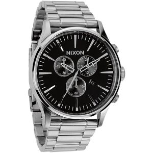 Nixon Miesten kello A386000-00 Musta/Teräs Ø42 mm Nixon Miesten kello A386000-00 Musta/Teräs Ø42 mm