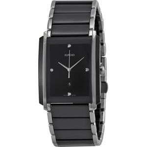 Rado Miesten kello R20206712 Integral Musta/Teräs Rado Miesten kello R20206712 Integral Musta/Teräs