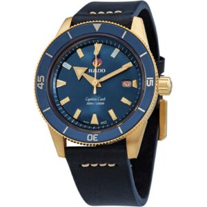 Rado Miesten kello R32504205 Captain Cook Sininen/Nahka Ø42 mm Rado Miesten kello R32504205 Captain Cook Sininen/Nahka Ø42 mm