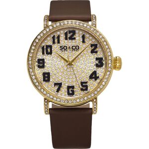 So & Co New York Naisten kello 5221.2 Uptown Kullattu/Satiini So & Co New York Naisten kello 5221.2 Uptown Kullattu/Satiini