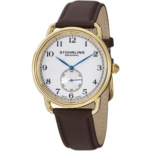 Stührling Original Miesten kello 207.03 Hopea/Nahka Ø41 mm Stührling Original Miesten kello 207.03 Hopea/Nahka Ø41 mm