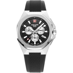 Swiss Alpine Military Miesten kello 7005.9837 Typhoon Musta/Kumi Ø42 Swiss Alpine Military Miesten kello 7005.9837 Typhoon Musta/Kumi Ø42