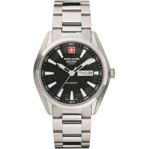 Swiss Alpine Military Miesten kello 7090.2137 Automatic Musta/Teräs Swiss Alpine Military Miesten kello 7090.2137 Automatic Musta/Teräs