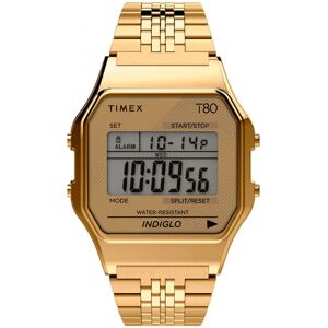 Timex TW2R79200 LCD/Kullansävytetty teräs Timex TW2R79200 LCD/Kullansävytetty teräs