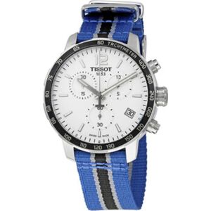 Tissot Miesten kello T095.417.17.037.26 Quickster Valkoinen/Teräs Tissot Miesten kello T095.417.17.037.26 Quickster Valkoinen/Teräs