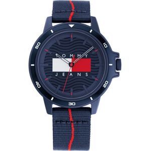 Tommy Hilfiger Miesten kello 1791997 Classic Sininen/Tekstiili Ø42 mm Tommy Hilfiger Miesten kello 1791997 Classic Sininen/Tekstiili Ø42 mm