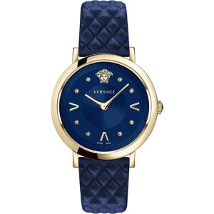 Versace Naisten kello VEVD00319 Pop Sininen/Nahka Ø36 mm Versace Naisten kello VEVD00319 Pop Sininen/Nahka Ø36 mm