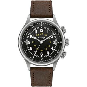Bulova Miesten kello 96A245 Musta/Nahka Ø42 mm Bulova Miesten kello 96A245 Musta/Nahka Ø42 mm