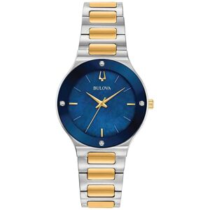 Bulova Naisten kello 98R273 Sininen/Kullansävytetty teräs Ø32 mm Bulova Naisten kello 98R273 Sininen/Kullansävytetty teräs Ø32 mm