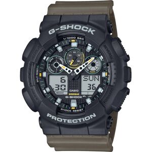 Casio Miesten kello GA-100TU-1A3ER G-Shock Musta/Kumi Ø51.2 mm Casio Miesten kello GA-100TU-1A3ER G-Shock Musta/Kumi Ø51.2 mm
