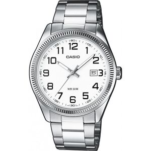Casio Miesten kello MTP-1302PD-7BVEF Collection Valkoinen/Teräs Ø44 Casio Miesten kello MTP-1302PD-7BVEF Collection Valkoinen/Teräs Ø44