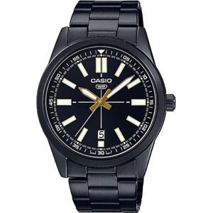 Casio Miesten kello MTP-VD02B-1EUDF Classic Musta/Teräs Ø41 mm Casio Miesten kello MTP-VD02B-1EUDF Classic Musta/Teräs Ø41 mm