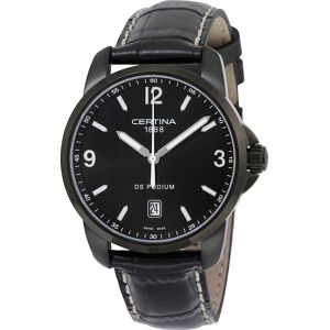 Certina Miesten kello C001.410.16.057.02 DS Podium Musta/Nahka Ø38 mm Certina Miesten kello C001.410.16.057.02 DS Podium Musta/Nahka Ø38 mm