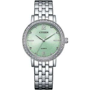 Citizen Naisten kello EL3100-55X Dress Turkoosi/Teräs Ø31 mm Citizen Naisten kello EL3100-55X Dress Turkoosi/Teräs Ø31 mm