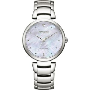 Citizen Naisten kello EM0850-80D Elegance Valkoinen/Teräs Ø31 mm Citizen Naisten kello EM0850-80D Elegance Valkoinen/Teräs Ø31 mm