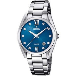 Festina Naisten kello F16790-C Sininen/Teräs Ø37 mm Festina Naisten kello F16790-C Sininen/Teräs Ø37 mm