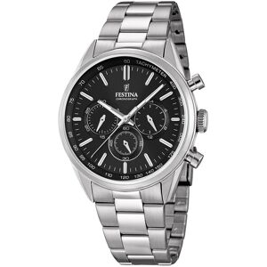 Festina Miesten kello F16820-4 Sport Musta/Teräs Ø44 mm Festina Miesten kello F16820-4 Sport Musta/Teräs Ø44 mm