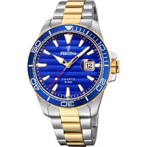 Festina Miesten kello F20362-4 Prestige Sininen/Kullansävytetty Festina Miesten kello F20362-4 Prestige Sininen/Kullansävytetty