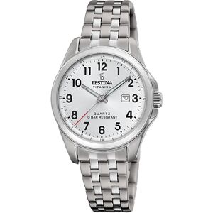 Festina Naisten kello F20697-1 Titanium Valkoinen/Titaani Ø31 mm Festina Naisten kello F20697-1 Titanium Valkoinen/Titaani Ø31 mm
