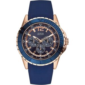 Guess Miesten kello W0485G1 Sporty Sininen/Kumi Ø46 mm Guess Miesten kello W0485G1 Sporty Sininen/Kumi Ø46 mm