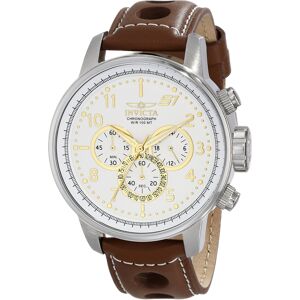 Invicta Miesten kello 16010 Valkoinen/Nahka Ø48 mm Invicta Miesten kello 16010 Valkoinen/Nahka Ø48 mm