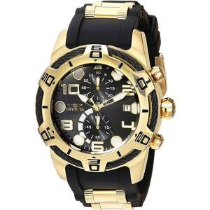 Invicta Miesten kello 24218 Bolt Musta/Kullansävytetty teräs Ø50 mm Invicta Miesten kello 24218 Bolt Musta/Kullansävytetty teräs Ø50 mm