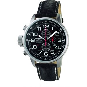 Invicta Miesten kello 2770 Force Lefty Musta/Nahka Ø46 mm Invicta Miesten kello 2770 Force Lefty Musta/Nahka Ø46 mm