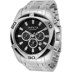 Invicta Miesten kello 32372 Bolt Musta/Teräs Ø50 mm Invicta Miesten kello 32372 Bolt Musta/Teräs Ø50 mm