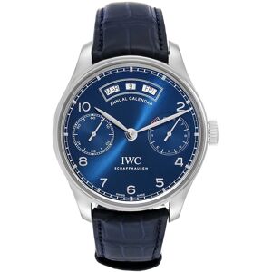 IWC Miesten kello IW503502 Portuguese Sininen/Nahka Ø44.2 mm IWC Miesten kello IW503502 Portuguese Sininen/Nahka Ø44.2 mm