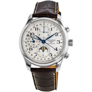 Longines Miesten kello L2.773.4.78.3 Master Hopea/Nahka Ø42 mm Longines Miesten kello L2.773.4.78.3 Master Hopea/Nahka Ø42 mm