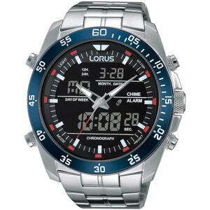Lorus Miesten kello RW623AX5 Sports Musta/Teräs Ø46 mm Lorus Miesten kello RW623AX5 Sports Musta/Teräs Ø46 mm