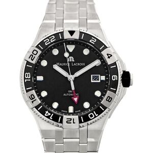 Maurice Lacroix Miesten kello AI6158-SS00F-330-A Aikon Musta/Teräs Maurice Lacroix Miesten kello AI6158-SS00F-330-A Aikon Musta/Teräs