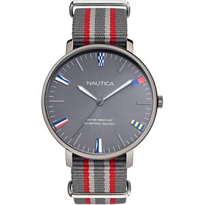 Nautica Miesten kello NAPCRF906 Harmaa/Tekstiili Ø43 mm Nautica Miesten kello NAPCRF906 Harmaa/Tekstiili Ø43 mm