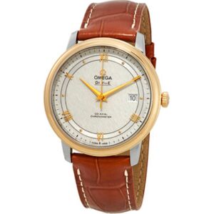 Omega Miesten kello 424.23.40.20.02.001 De Ville Prestige Hopea/Nahka Omega Miesten kello 424.23.40.20.02.001 De Ville Prestige Hopea/Nahka