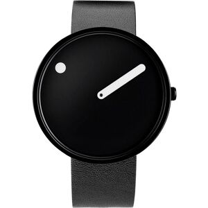 PICTO 43361-4120B Classic Musta/Nahka Ø40 mm PICTO 43361-4120B Classic Musta/Nahka Ø40 mm