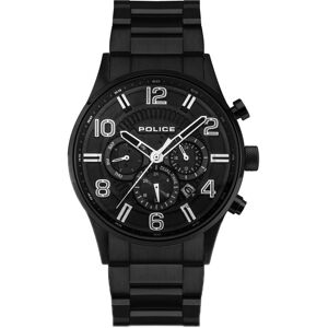 Police Miesten kello PEWJK2203102 Classic Musta/Teräs Ø45 mm Police Miesten kello PEWJK2203102 Classic Musta/Teräs Ø45 mm