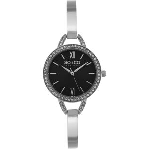 So & Co New York Naisten kello 5088.1 Studio Musta/Teräs Ø30 mm So & Co New York Naisten kello 5088.1 Studio Musta/Teräs Ø30 mm