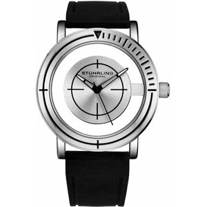 Stührling Original Miesten kello 3915.3 Aviator Hopea/Kumi Ø42 mm Stührling Original Miesten kello 3915.3 Aviator Hopea/Kumi Ø42 mm