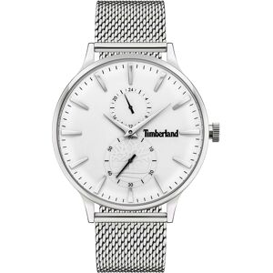 Timberland Miesten kello TDWJK2001101 Valkoinen/Teräs Ø45 mm Timberland Miesten kello TDWJK2001101 Valkoinen/Teräs Ø45 mm