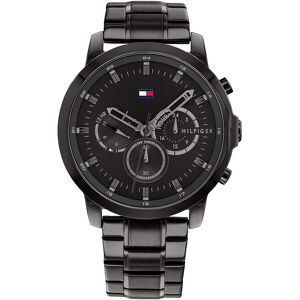 Tommy Hilfiger Miesten kello 1791795 Jameson Musta/Teräs Ø46 mm Tommy Hilfiger Miesten kello 1791795 Jameson Musta/Teräs Ø46 mm