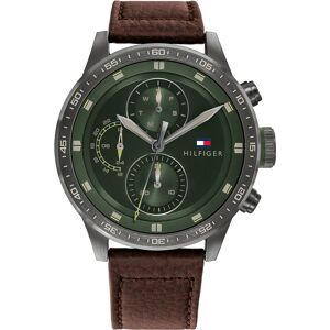 Tommy Hilfiger Miesten kello 1791809 Trent Vihreä/Nahka Ø46 mm Tommy Hilfiger Miesten kello 1791809 Trent Vihreä/Nahka Ø46 mm